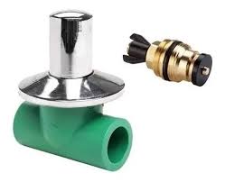 Llave de paso fusión con capuchón.